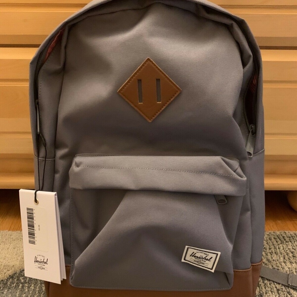 Herschel Heritage Mid-Volume Backpack Grey